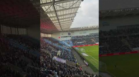 Coventry City fans.vs Hull City #england #shorts