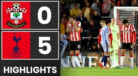 HIGHLIGHTS: Southampton 0-5 Tottenham Hotspur | Premier League