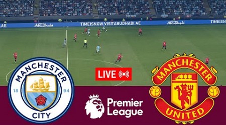 [LIVE] Manchester City vs Manchester United Premier League 24/25 Full Match - Video Game Simulation