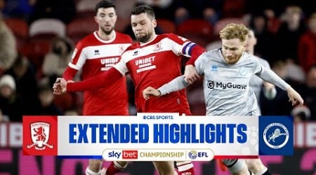 Middlesbrough vs. Millwall: Extended Highlights | EFL Championship | CBS Sports Golazo - Europe