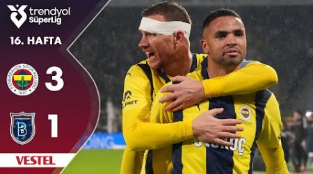 Vestel | Fenerbahçe (3-1) R. Başakşehir - Highlights/Özet | Trendyol Süper Lig - 2024/25