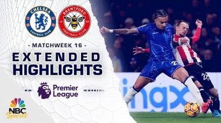 Chelsea v. Brentford | PREMIER LEAGUE HIGHLIGHTS | 12/15/2024 | NBC Sports