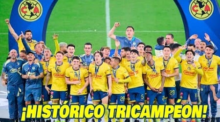 HISTÓRICO AMÉRICA ES TRICAMPEÓN DE LIGA MX APERTURA 2024 PARTIDO IDA