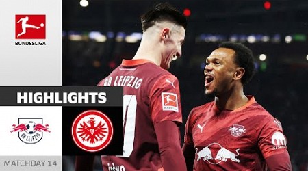 RBL Beats Frankfurt Again | RB Leipzig - Eintracht Frankfurt | Highlights | MD 14 – Bundesliga 24/25