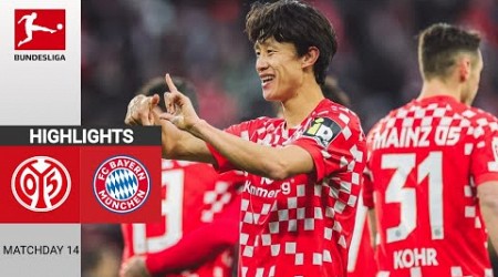 FSV Mainz - Bayern München | 2:1 | Zusammenfassung | Bundesliga 2024-25 | mainz bayern