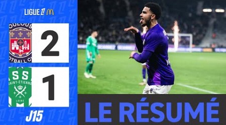 Toulouse Saint Etienne | 2-1 | Le Résumé | Ligue 1 2024-25 | toulouse vs saint etienne