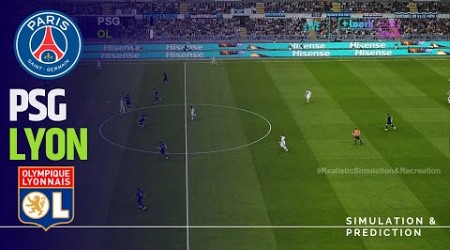 PSG - LYON / Ligue 1 2024/25 eFootball simulation