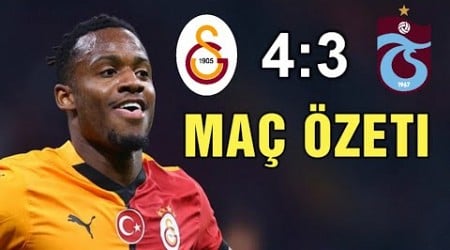 Galatasaray - Trabzonspor 4-3 MAÇ ÖZETI /Highlights (Trendyol Süper Lig) Galatasaray Trabzonspor