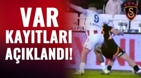 Sivasspor-Galatasaray Maçının VAR Kayıtları Açıklandı! İşte Barış Ve Manaj Pozisyonunda Konuşulanlar