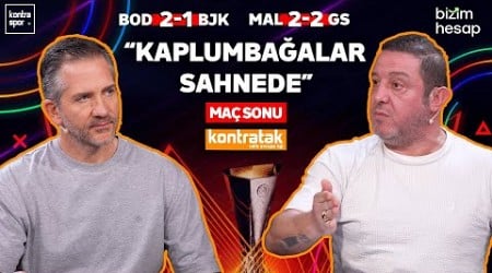 CANLI | Malmö-Galatasaray &amp; Bodo/Glimt-Beşiktaş Maç Sonu | Nihat Kahveci, Nebil Evren | Kontratak