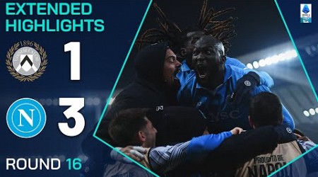 UDINESE-NAPOLI 1-3 | EXTENDED HIGHLIGHTS | SERIE A 2024/25