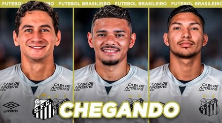 OLHA OS REFORÇOS DO SANTOS PARA A VOLTA À SÉRIE A EM 2025! (Sonhando alto)