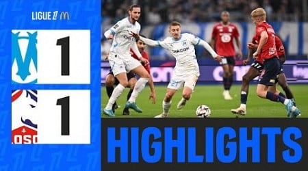 L&#39;OM FRUSTRÉ par Lille et DIAKITÉ en fin de rencontre | 15ème journée - Ligue 1 McDonald&#39;s 24/25