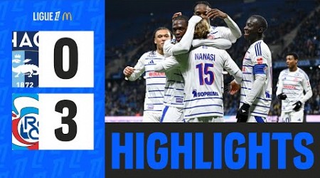 Strasbourg RETROUVE la victoire en CORRIGEANT Le Havre | 15ème journée - Ligue 1 McDonald&#39;s 24/25