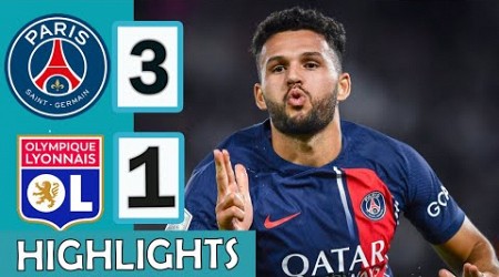 PSG vs Lyon 3-1 Hіghlіghts &amp; All Goals 2024 HD