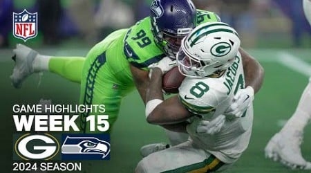 Green Bay Packers vs. Seattle Seahawks Game Highlights | NFL 2024 Season Week 15