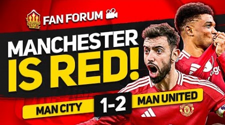 AMAD UNREAL! CITY IS RED! Man City 1-2 Man United LIVE Fan Forum