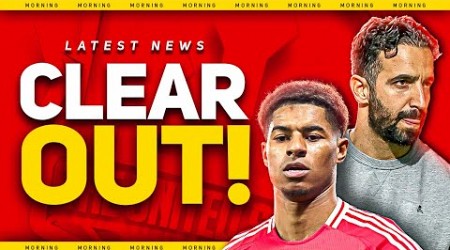 Amorim CLEAR OUT Begins! Man Utd News