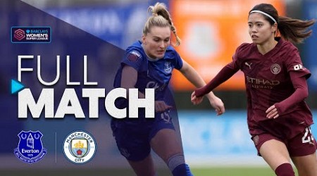 Full Match: Everton v Manchester City | Barclays WSL 2024-25