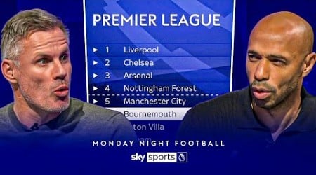 Thierry Henry and Jamie Carragher PREDICT who will win the Premier League title 