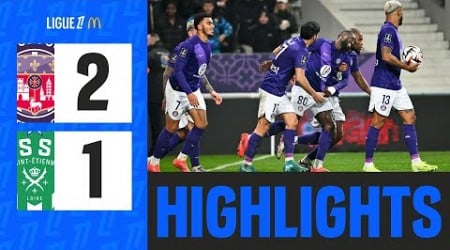 Aboukhlal OFFRE 3 points à Toulouse contre Saint-Étienne | 15ème journée - Ligue 1 McDonald&#39;s 24/25