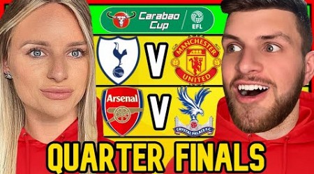 CARABAO CUP QUARTER-FINAL PREDICTIONS