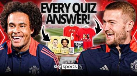 Matthijs de Ligt vs Joshua Zirkzee in prank quiz! | The answers are ALL IN THE ROOM! 