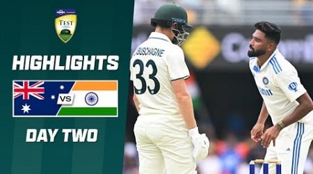 Australia v India 2024-25 | Third Test | Day Two