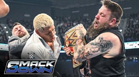 FULL SEGMENT: Kevin Owens annihilates Cody Rhodes in a brawl: SmackDown highlights, Dec. 13, 2024