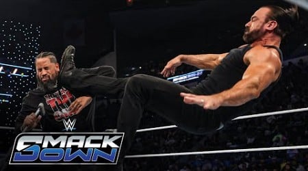 Drew McIntyre unleashes a vicious attack on Jimmy Uso: SmackDown highlights, Dec. 13, 2024