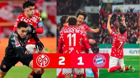 Mainz 05 gegen Bayern München 2-1 &amp; Highlights Tore &amp; Jae Sung Lee Goals vs. Bayern München