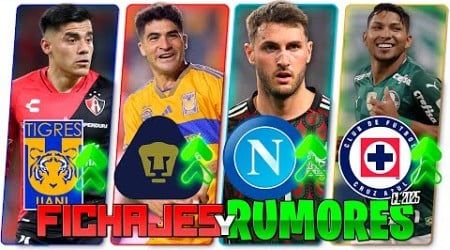 FICHAJE B0MBA A CRUZ AZUL | SANTI GIMÉNEZ AL NAPOLI | RUMORES Y FICHAJES CLAUSURA 2025 | LIGA MX