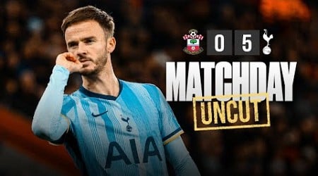 INCREDIBLE tunnel access at Saints thrashing | Southampton 0-5 Tottenham Hotspur | MATCHDAY UNCUT