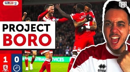 BORO WIN UGLY BATTLING BY A TOUGH MILLWALL SIDE! | Middlesbrough 1-0 Millwall - Project Boro #89