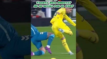 Tarjeta roja para el Chimy Ávila en el Villarreal vs Real Betis 