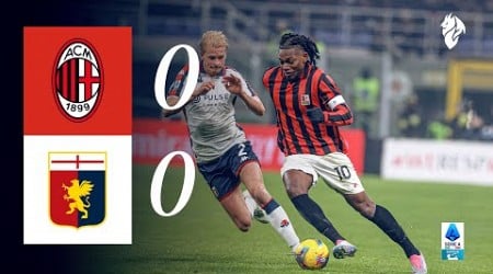 Honours even on a special night at San Siro | AC Milan 0-0 Genoa | Highlights Serie A