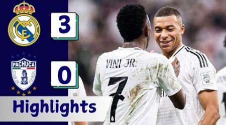 HIGHLIGHTS - Real Madrid vs Pachuca 3-0 All Goals &amp; Extended Highlights | FIFA Club World Cup 2024