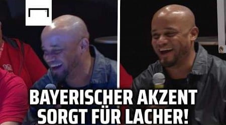 Fanclub-Interviewer bringt Kompany zum Lachen 