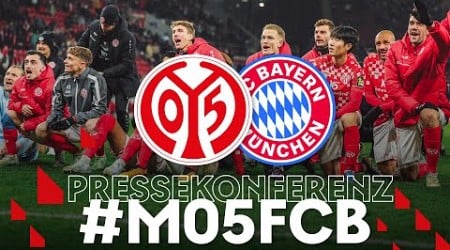 Die PK nach dem Spiel gegen Bayern München | #M05FCB | #05ertv | Saison 2024/25