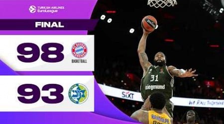 IMPRESSIVE Comeback Victory | Bayern – Maccabi | BASKETBALL HIGHLIGHTS R15 2024-25