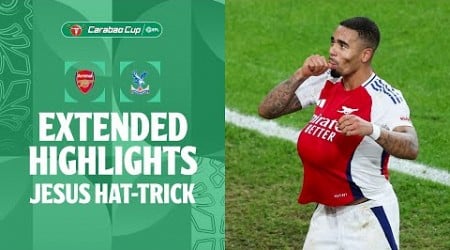 FIVE GOAL THRILLER! | Arsenal v Crystal Palace extended highlights