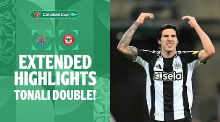 TONALI DOUBLE! | Newcastle United v Brentford extended highlights