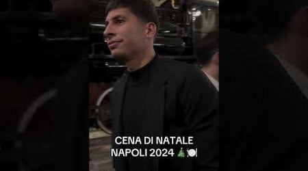 CENA Natale NAPOLI, guardate come arrivano gli azzurri!