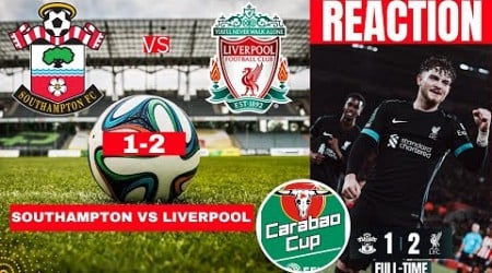 Southampton vs Liverpool 1-2 Live Stream Carabao Cup EFL Football Match Score Commentary Highlights