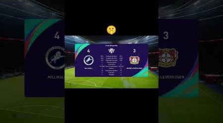 MILLWALL VS LEVERKUSEN | PES2021 #shorts