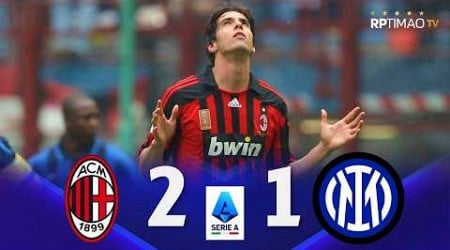 Milan 2 x 1 Inter ● Serie A 2007/08 Extended Goals &amp; Highlights ᴴᴰ