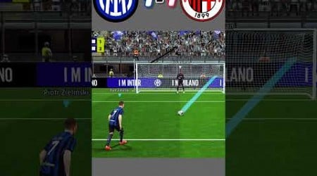 Inter Milan vs Ac Milan | Football match | Penalty shoot by efootball