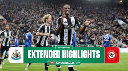 Newcastle United vs. Brentford: Extended Highlights | Carabao Cup | CBS Sports Golazo