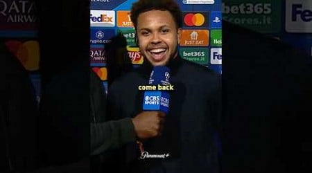 Asking Weston Mckennie the tough questions that really matter 