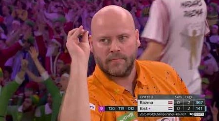 NINE-DARTER! CHRISTIAN KIST SENDS ALLY PALLY CRAZY! 2024/25 Paddy Power World Darts Championship